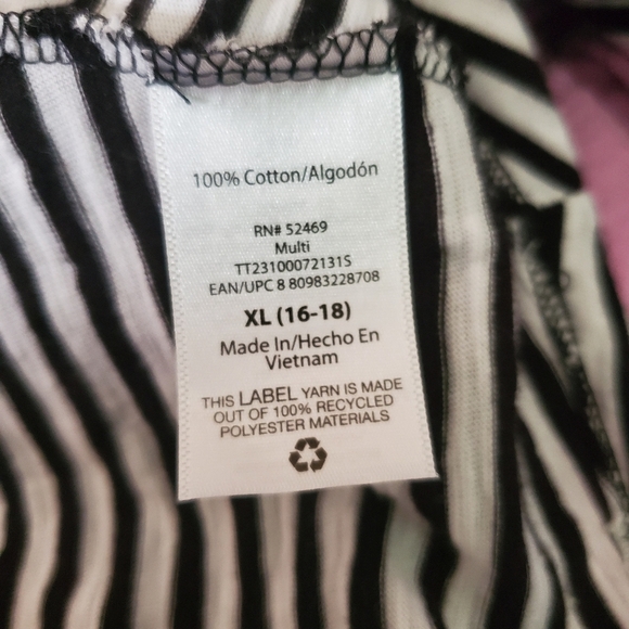 Time & Tru teired sleeveless sleeveless midi tshirt dress size XL (16-18) - Picture 10 of 14